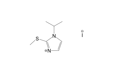 1-isopropyl-2-(methylthio)imidazole, monohydroiodide