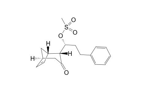 (R)-1-((1S,2R,5S)-3-Oxobicyclo[3.2.1]oct-6-en-2-yl)-3-phenylpropyl methanesulfonate