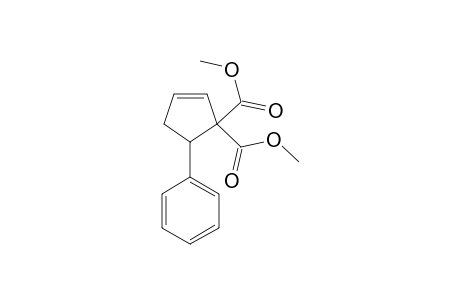 2-Cyclopentene-1,1-dicarboxylic acid, 5-phenyl-, dimethyl ester