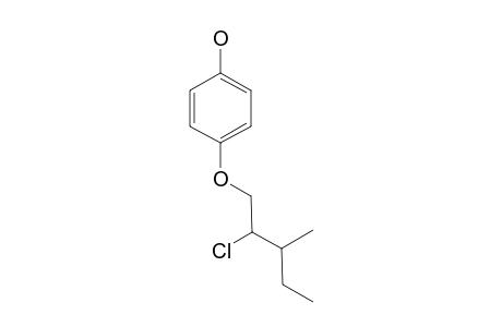 4-(2'-Chloro-3'-methylpentyloxy]-phenol