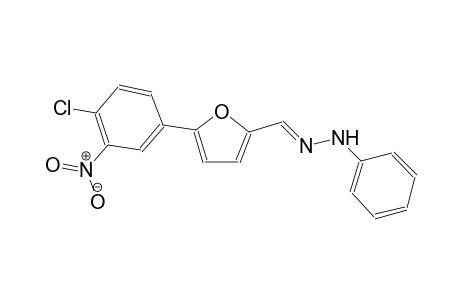 2-furancarboxaldehyde, 5-(4-chloro-3-nitrophenyl)-, phenylhydrazone