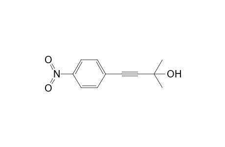 2-methyl-4-(4-nitrophenyl)-3-butyn-2-ol