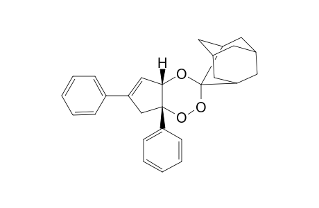 (4'aRS,7'aRS)-4'a,7'a-Dihydro-6',7'-diphenylspiro[adamantane-2,3'-[7H]cyclopenta-[1,2,4]trioxine]