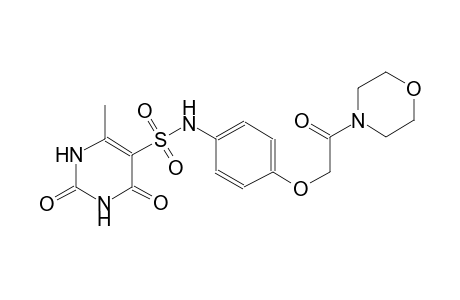 5-pyrimidinesulfonamide, 1,2,3,4-tetrahydro-6-methyl-N-[4-[2-(4-morpholinyl)-2-oxoethoxy]phenyl]-2,4-dioxo-