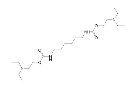 hexamethylenedicarbamic acid, bis[2-(diethylamino)ethyl]ester