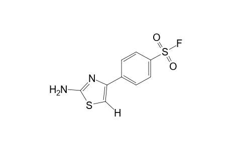 p-(2-amino-4-thiazolyl)benzenesulfonyl fluoride