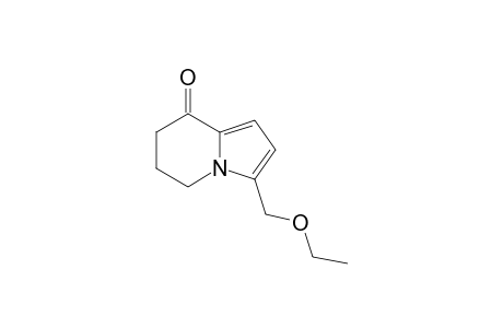 3-(ethoxymethyl)-6,7-dihydro-5H-indolizin-8-one