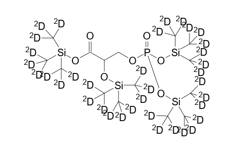 O-tetrakis(trimethylsilyl-D9)-D-glycerate-3-phosphate