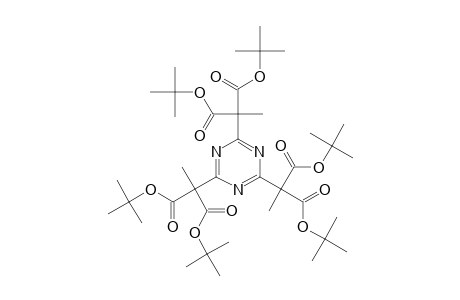 2,4,6-TRIS-[1,1-DI-(TERT.-BUTOXYCARBONYL)-ETHYL]-1,3,5-TRIAZINE