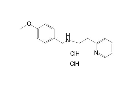 2-{2-[(p-methoxybenzyl)amino]ethyl}pyridine, dihydrochloride