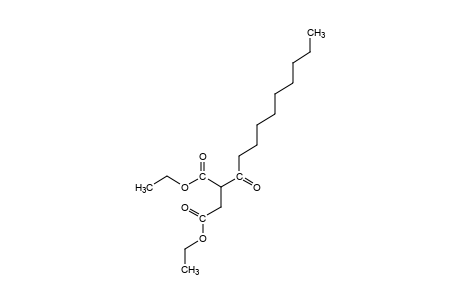decanoylsuccinic acid, diethyl ester