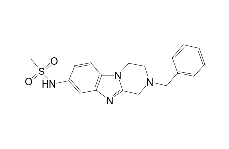 Methanesulfonamide, N-(2-benzyl-1,2,3,4-tetrahydrobenzo[4,5]imidazo[1,2-a]pyrazin-8-yl)-