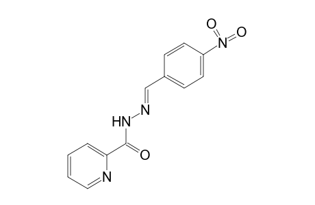 picolinic acid, (p-nitrobenzylidene)hydrazide