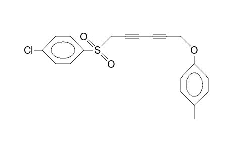 1-(4-Chloro-phenylsulfonyl)-6-(4-methyl-phenoxy)-hexa-2,4-diyne