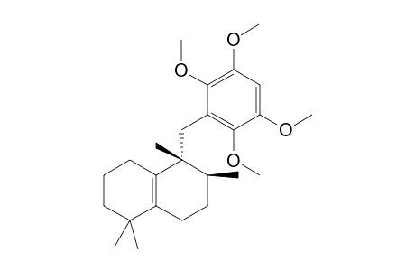 Octahydro-1,2,5,5-tetramethyl-1-[(2',3',5',5',6-tetramethoxyphenyl)methyl]-naphthalene