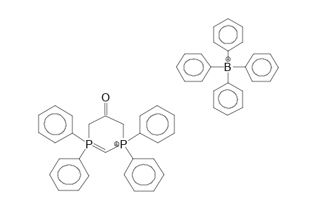 3,3,5,5-Tetraphenyl-3,5-diphosphacyclohexen-5-one tetraphenylborate