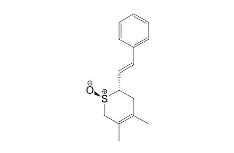 1,6-TRANS-5,6-DIHYDRO-3,4-DIMETHYL-6-[(2E)-STYRYL]-2H-THIAPYRAN-1-OXID