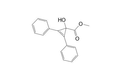 Methyl 1-hydroxy-2,3-diphenyl-2-cyclopropene-1-carboxylate