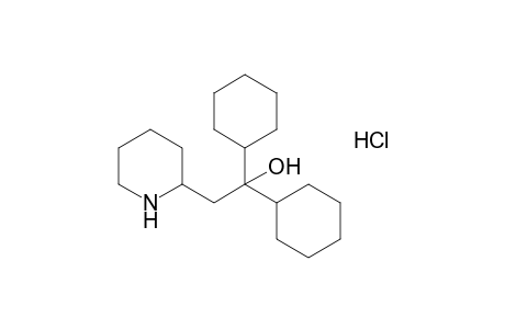 alpha,alpha-Dicyclohexyl-2-piperidineethanol, hydrochloride