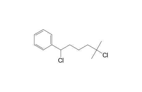 (1,5-Dichloro-5-methyl-hexyl)benzene