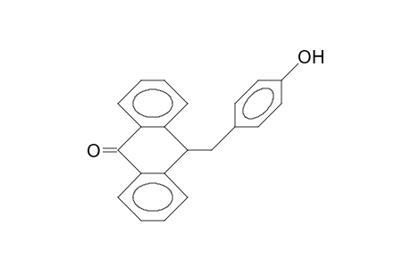 10-(Para-hydroxybenzyl)-anthrone