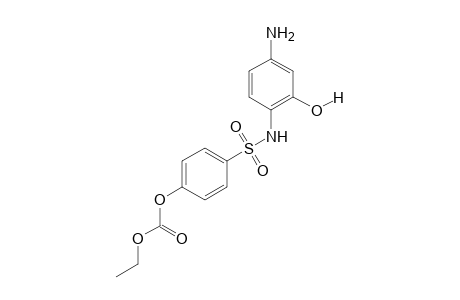 4'-amino-2',4-dihydroxybenzenesulfonanilide, 4'-(ethyl carbonate)