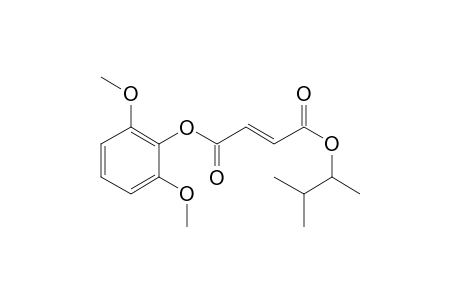 Fumaric acid, 2,6-dimethoxyphenyl 3-methylbut-2-yl ester