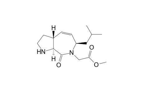 methyl 2-[(3aR,6R,8aS)-6-isobutyl-8-oxo-1,2,3,3a,6,8a-hexahydropyrrolo[2,3-c]azepin-7-yl]acetate
