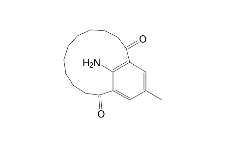 14-Methyl-17-amino-[11]-metacyclophane-1,11-dione