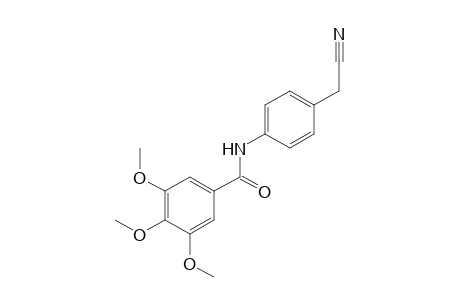 4'-(cyanomethyl)-3,4,5-trimethoxybenzanilide