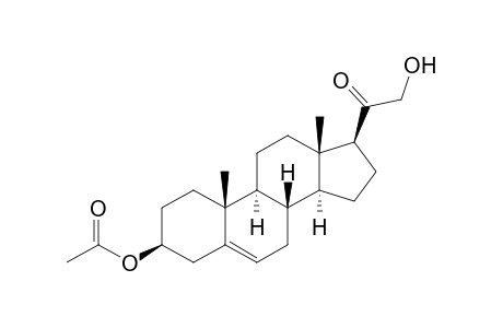 3β,21-dihydroxypregn-5-en-20-one, 3-acetate