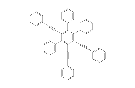 1,2,5-Triphenyl-3,4,6-tri(phenylethynyl)benzene