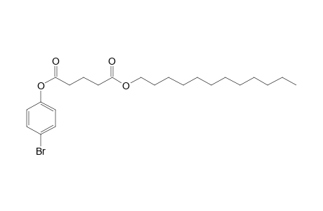 Glutaric acid, 4-bromophenyl dodecyl ester