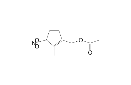 (2-methyl-3-nitro-1-cyclopentenyl)methyl acetate