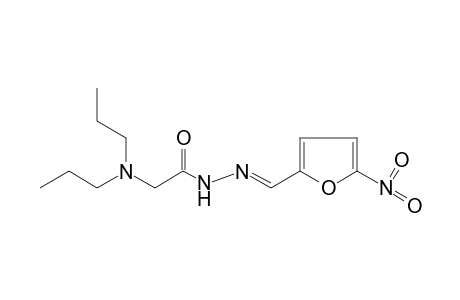 N,N-dipropylglycine, (5-nitrofurfurylidene)hydrazide
