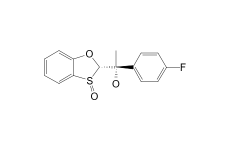 (2S,S(S))-2-[(1R)-1-(4-FLUOROPHENYL)-1-HYDROXYETHYL]-1,3-BEZOXATHIOL-3-(2H)-OXIDE