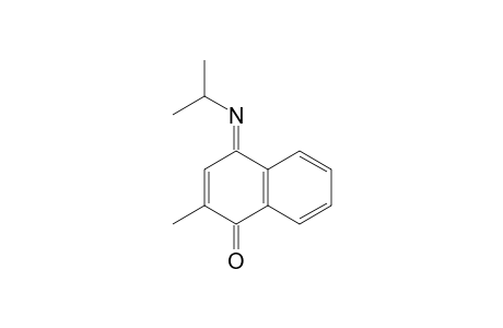 (E)-4-(ISOPROPYLIMINO)-2-METHYLNAPHTHALEN-1-(4-H)-ONE