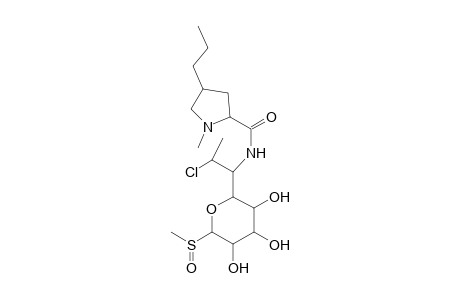 Clindamycine-M (sulfoxide-) MS2