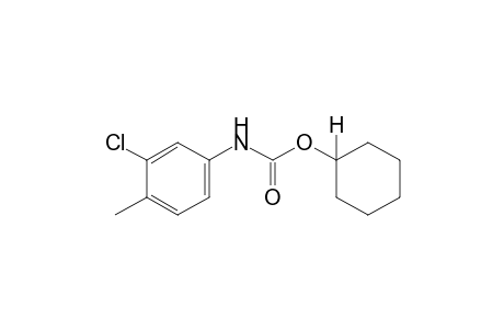 3-chloro-4-methylcarbanilic acid, cyclohexyl ester