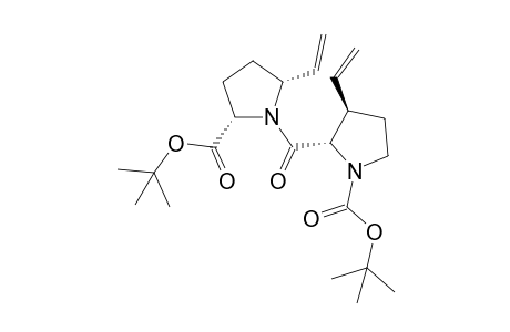 (2S,2'S,3'R,5R)-5-Vinyl-1-[1'-((tert-butoxycarbonyl)-3'-vinylpyrrolidin-2-yl)carbonyl]pyrrolidine-2-carboxylic acid tert-butyl ester