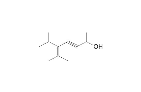 5-Hepten-3-yn-2-ol, 6-methyl-5-(1-methylethyl)-