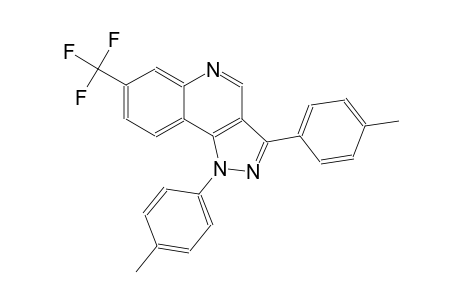 1,3-bis(4-methylphenyl)-7-(trifluoromethyl)-1H-pyrazolo[4,3-c]quinoline