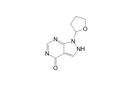 1-(2'-Tetrahydrofuranyl)pyrazolo[3,4-d]pyrimidin-4-one