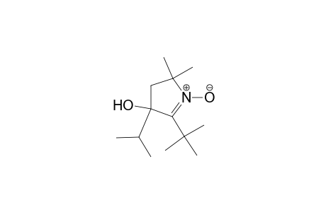 2H-Pyrrol-4-ol, 5-(1,1-dimethylethyl)-3,4-dihydro-2,2-dimethyl-4-(1-methylethyl)-, 1-oxide