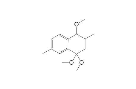 2,6-Dimethyl-1,4,4-trimethoxy-1,4-dihydroxynaphthalene