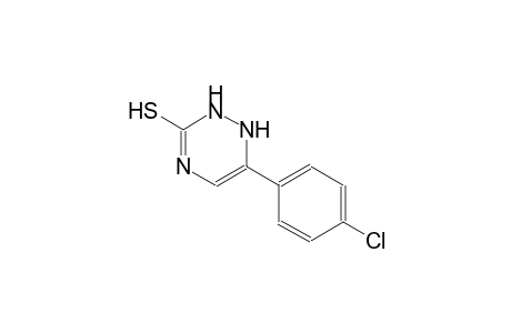 6-(4-chlorophenyl)-1,2-dihydro-1,2,4-triazine-3-thiol