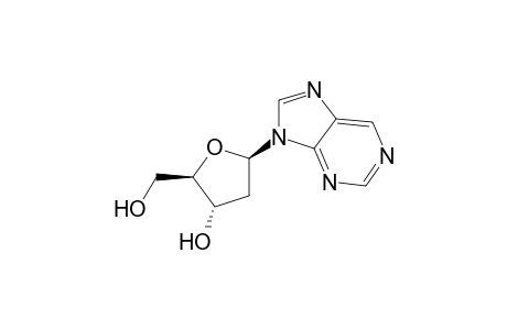 9-(2-Deoxy-beta-D-erythro-pentofuranosyl)-purine