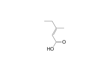 2-Pentenoic acid, 3-methyl-, (E)-