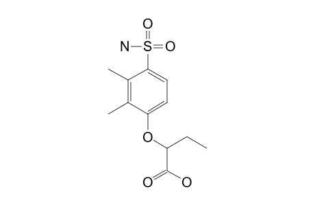 2-[(4-sulfamoyl-2,3-xylyl)oxy]butyric acid