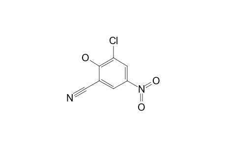 Benzonitrile, 3-chloro-2-hydroxy-5-nitro-